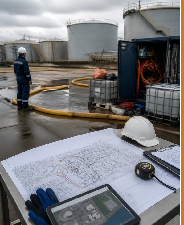 Разработка плана ликвидации разливов нефти в Черемхове